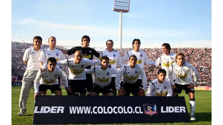 Colo Colo 2006 en la final ante la U.