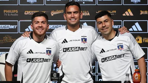 Colo Colo presentó a sus tres nuevos refuerzos.