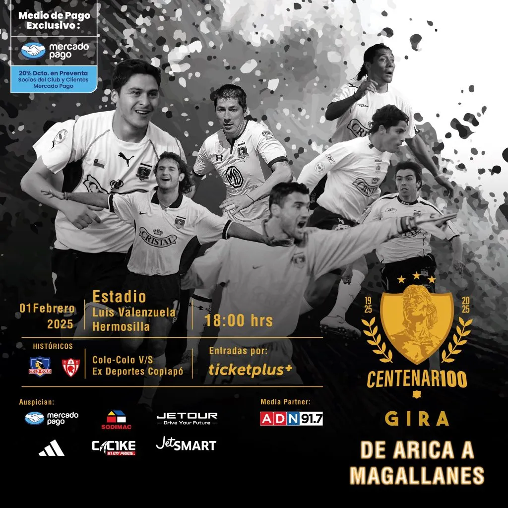 Programación del partido. (Foto: @CSDColoColo)