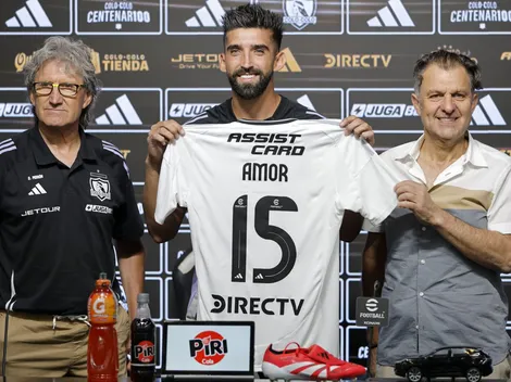 Amor disfruta de su regreso a Colo Colo: "Soy muy feliz acá"