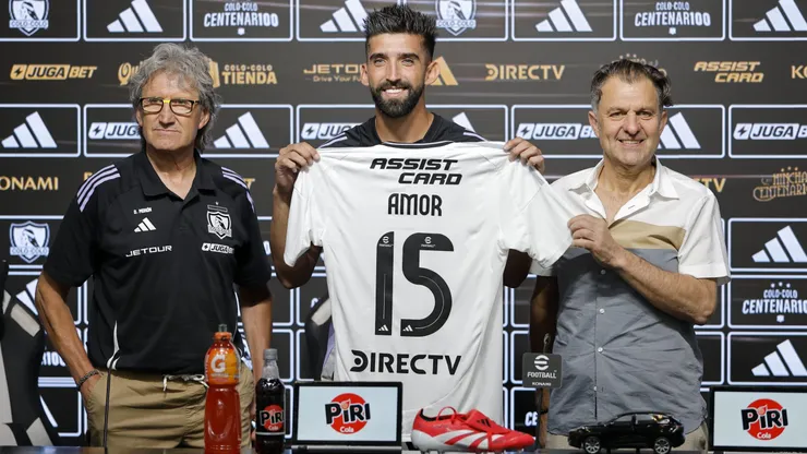 Emiliano Amor está de vuelta en Colo Colo.