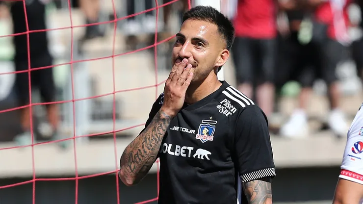 Javier Correa anotó cinco goles en 16 partidos con Colo Colo en la temporada pasada.