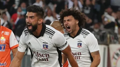 Emiliano Amor y Maxi Falcón en Colo Colo.