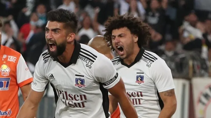 Emiliano Amor y Maxi Falcón en Colo Colo.