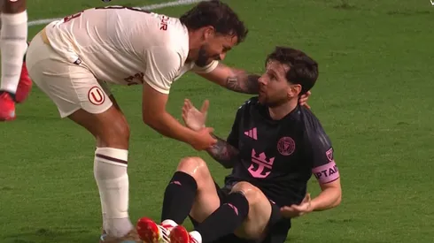 Gabriel Costa le tuvo que pedir perdón a Lionel Messi.