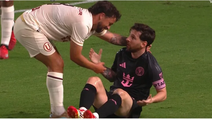 Gabriel Costa le tuvo que pedir perdón a Lionel Messi.
