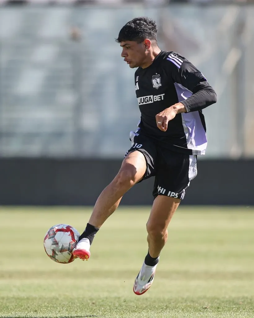 Claudio Aquino será titular esta noche en el duelo entre Colo Colo y Deportes Limache. Imagen: Colo Colo Oficial