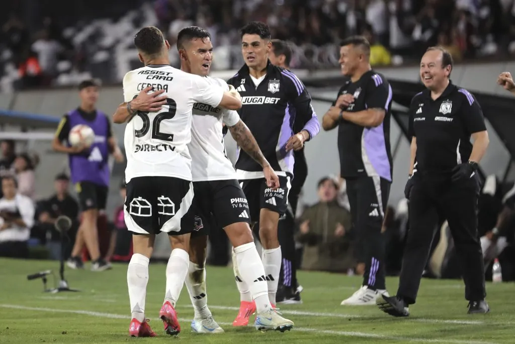 Vegas anotó el 1-1 parcial para Colo Colo ante Limache | Foto: Photosport