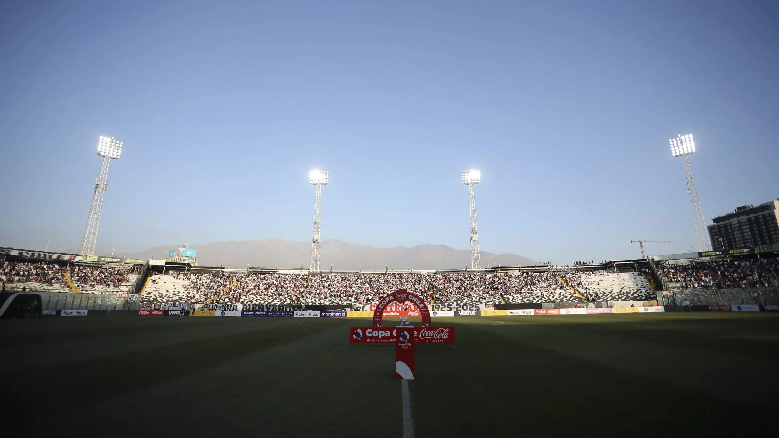 El Estadio Monumental previo al partido de Copa Chile. (Foto: Photosport)