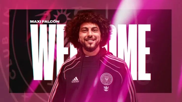 Maximiliano Falcón ya es jugador del Inter Miami.