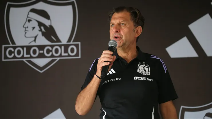 Aníbal Mosa anunció otro rival para Colo Colo en su Centenario.