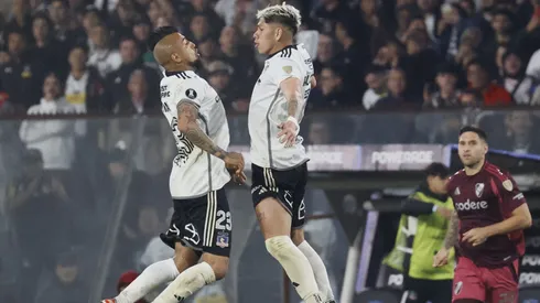 El mensaje de Arturo Vidal tras el gol de Carlos Palacios.