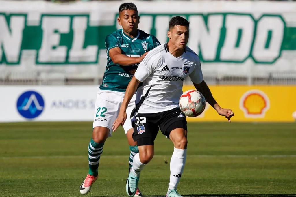 Colo Colo cayó por la cuenta mínima ante Santiago Wanderers. Imagen: Martin Thomas/Photosport