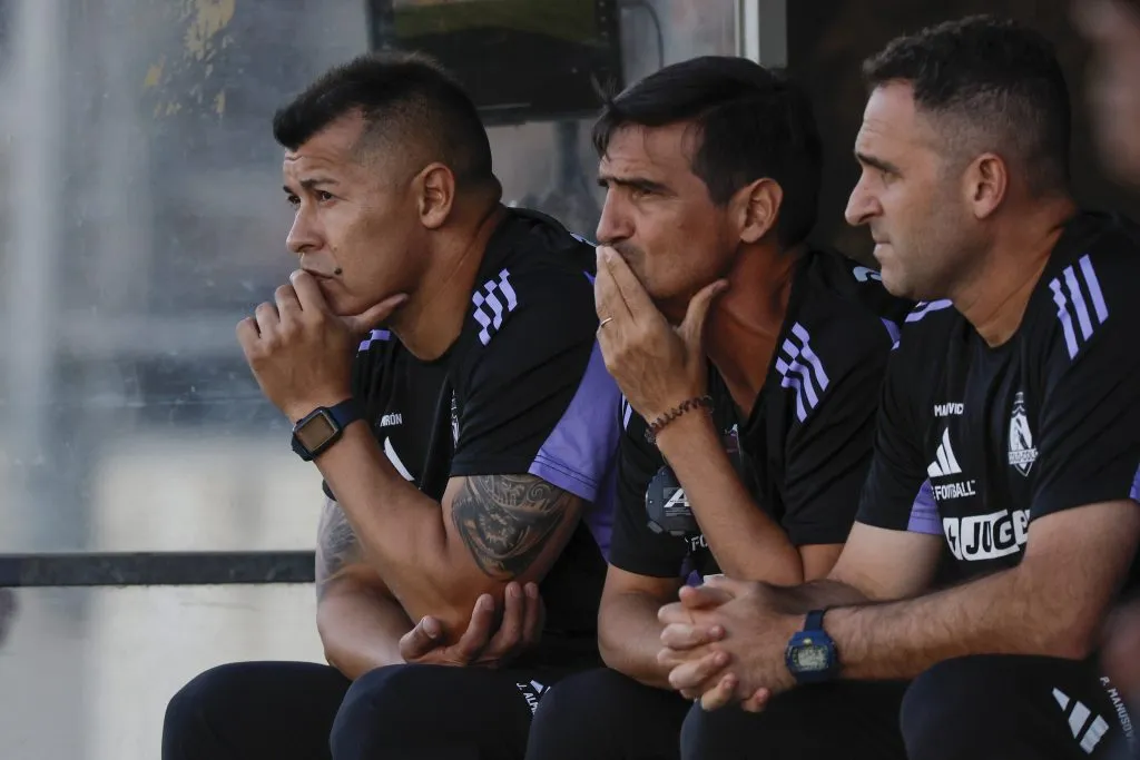 Jorge Almirón habló tras la derrota de Colo Colo ante Wanderers | Foto: Photosport