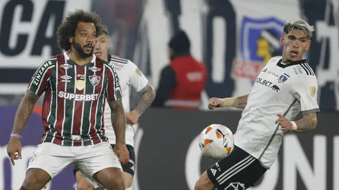 Marcelo se enfrentó a Colo Colo en 2024.