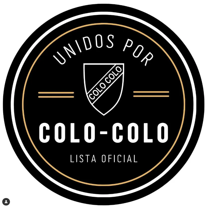 El logo oficial de la lista “Unidos por Colo Colo”