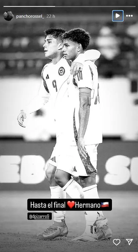 Publicación de Juan Francisco Rossel. (Foto: captura)