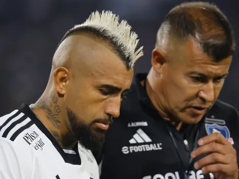 Almirón revela la lesión que sufre Vidal en Colo Colo