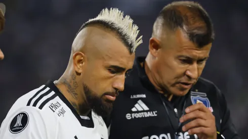 Almirón se refirió a la lesión de Vidal en Colo Colo.