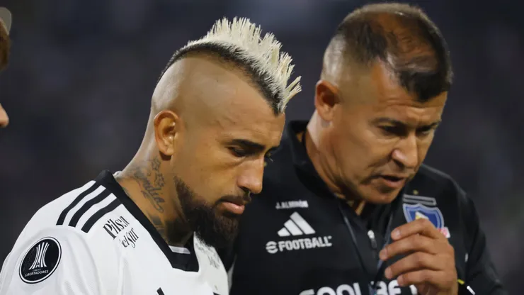 Almirón se refirió a la lesión de Vidal en Colo Colo.