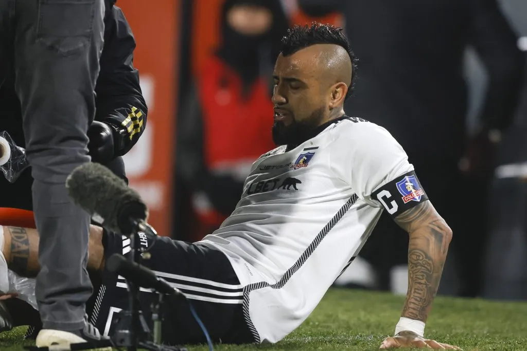 Vidal se está recuperando de una lesión | Foto: Photosport