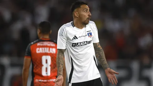 Javier Correa busca volver a anotar en Colo Colo.