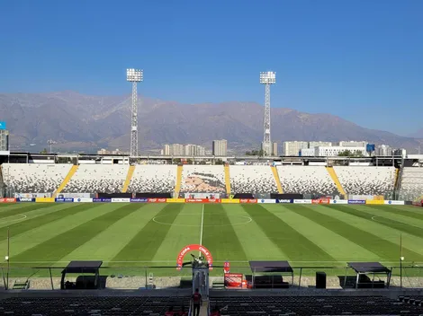 Colo Colo revela imágenes de la cancha del Monumental para la Copa Chile