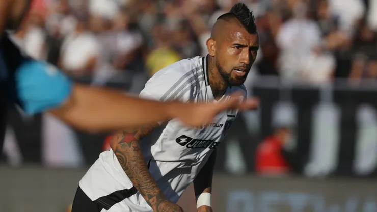 Arturo Vidal se refirió a su lesión en Colo Colo.