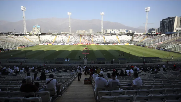 Pequeñas mejorar realizadas en el Monumental para partido de Colo Colo.
