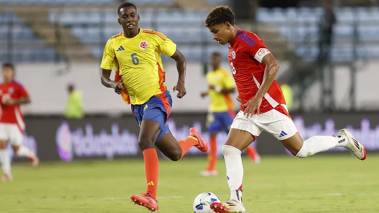 Chile Sub 20 perdió contra Colombia.