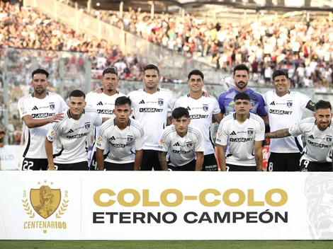 ¡Formación de Colo Colo vs La Serena!