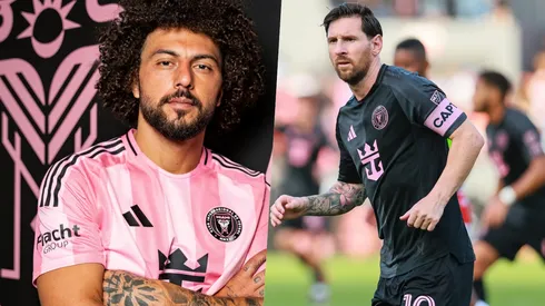 Maxi Falcón fue presentado en el Inter Miami.