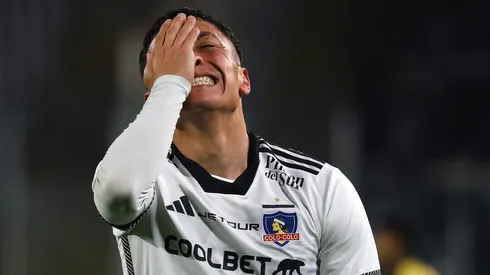 Cristián Zavala quedará fuera del partido de Colo Colo vs Unión San Felipe. | Imagen: Photosport.