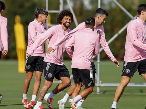 Ex Colo Colo: Falcón recibe aplausos de Mascherano en el Inter Miami