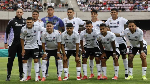 La formación de Colo Colo para recibir a O'Higgins.