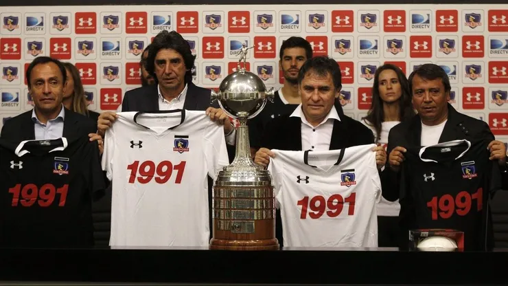 Raúl Ormeño junto a Lizardo Garrido, Luis Pérez y Jaime Pizarro, todos campeones de América en el año 1991.