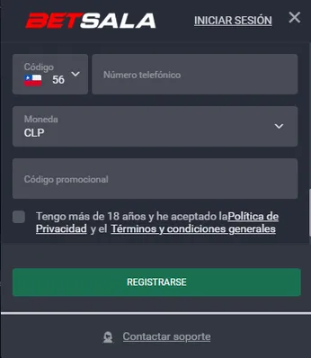 codigo promocional betsala
