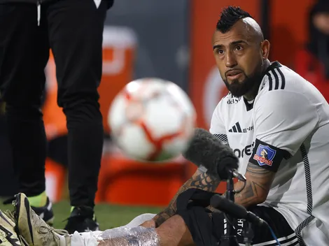 Día clave para conocer la lesión de Arturo Vidal en Colo Colo