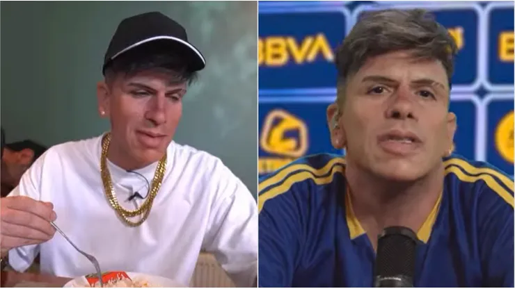 Stefan Kramer imita a Carlos Palacios.