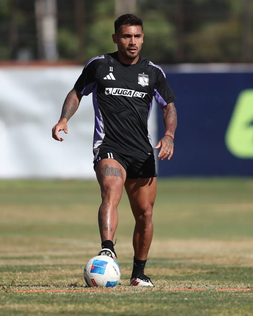 Marcos Bolados puede ser alternativa en el partido con Huachipato | Foto: Colo Colo