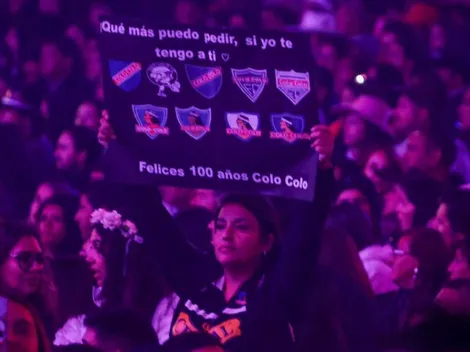 La historia detrás del cartel de Colo Colo en el Festival de Viña