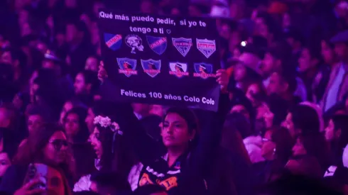 La historia detrás del cartel de Colo Colo en pleno Festival de Viña del Mar 2025