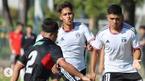 Colo Colo Sub 20 cayó ante Palestino.