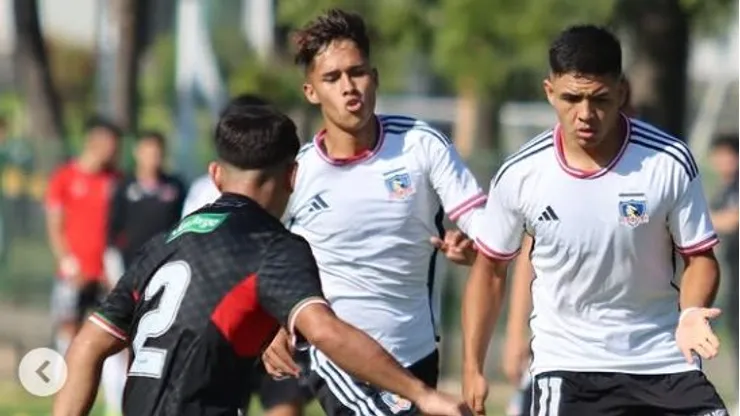 Colo Colo Sub 20 cayó ante Palestino.
