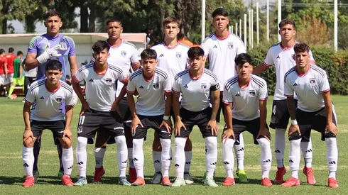Colo Colo Sub 18 debutó en la Copa Futuro ante Palestino.