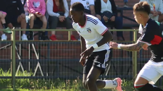 Manley Clerveaux, promesa de Colo Colo Sub 20.
