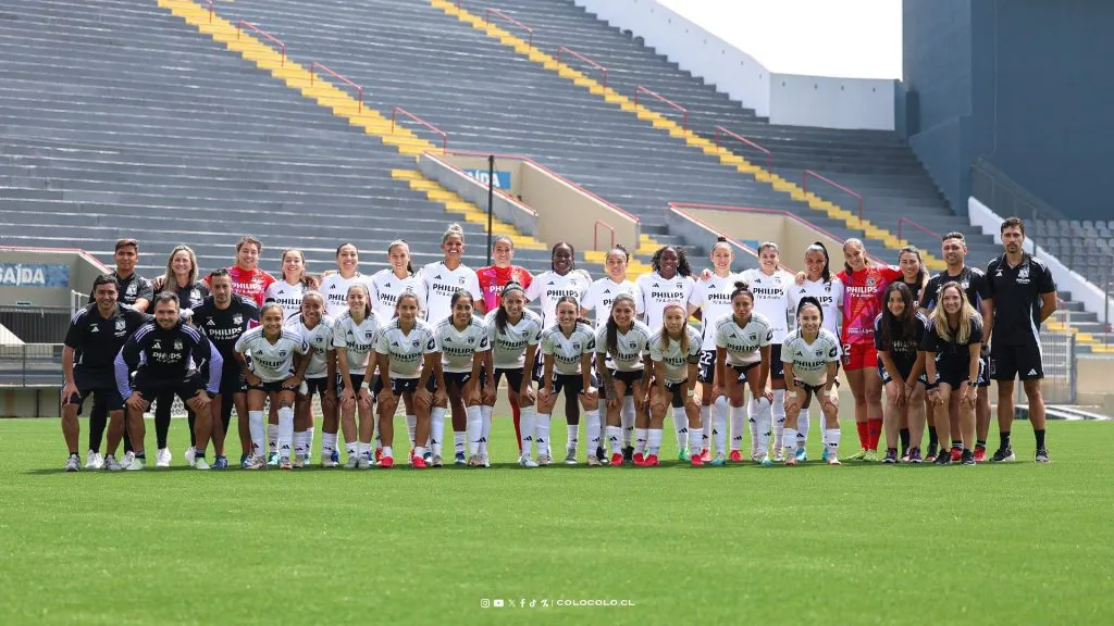 El plantel de Colo Colo Femenino para la temporada 2025 | Foto: Colo Colo Femenino