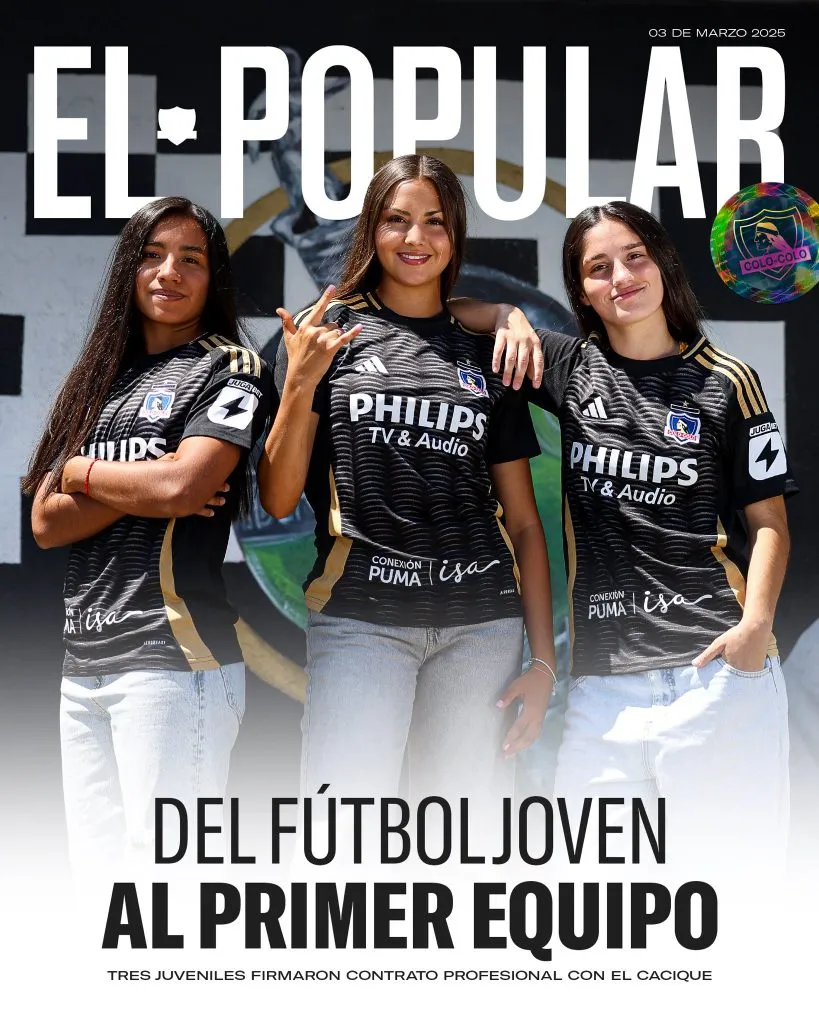 Colo Colo Femenino anunció el contrato profesional de tres jóvenes figuras.