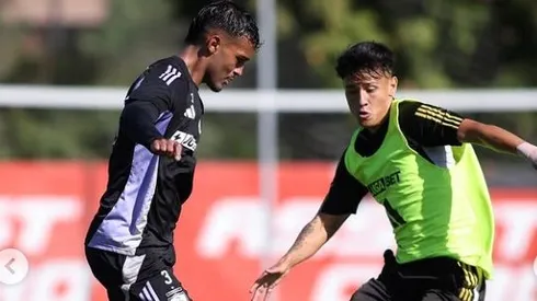 Varios juveniles estuvieron en la práctica de este martes.