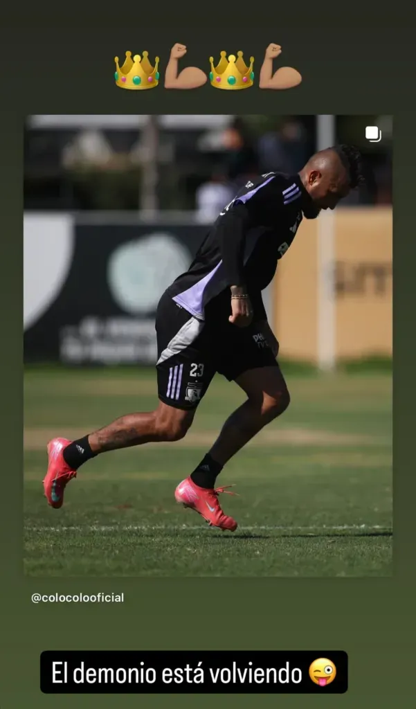 El King alista su regreso a las canchas en el Cacique y comparte esperanzador mensaje.